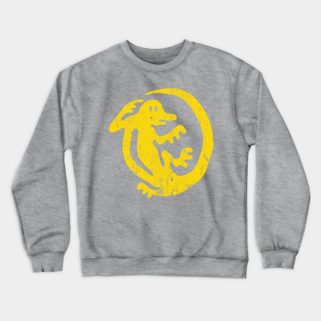 Orange Iguanas Crewneck Sweatshirt by huckblade